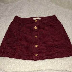 Girls corduroy skirt